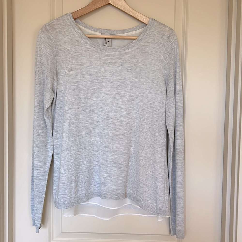 H&M Light Grey Small Sweater